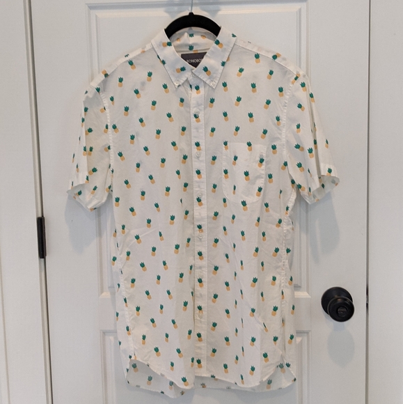 bonobos pineapple shirt